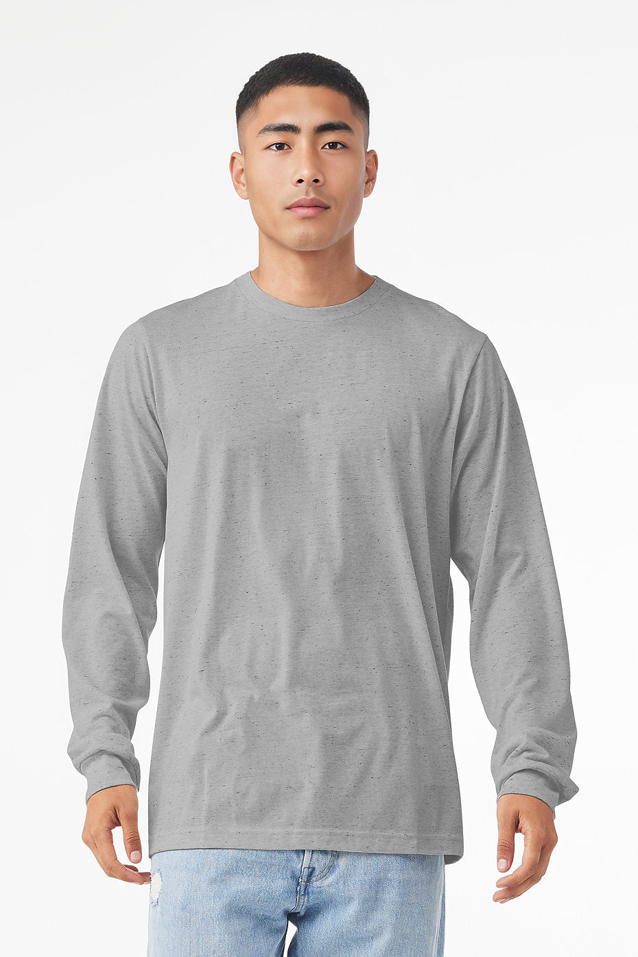BELLA+CANVAS 3501CVC - Athletic Heather - View 1