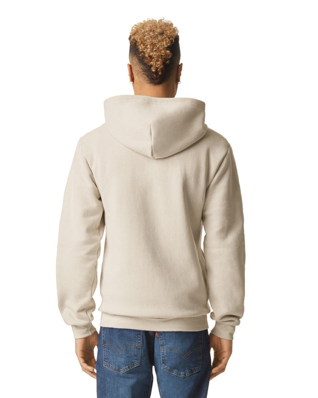 American Apparel RF497 blank ReFlex Fleece Unisex Full Zip Hoodie Sweatshirt