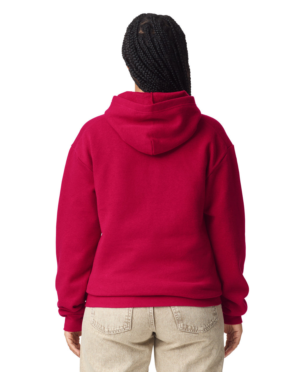 American Apparel RF498 blank ReFlex Fleece Unisex Pullover Hoodie Sweatshirt