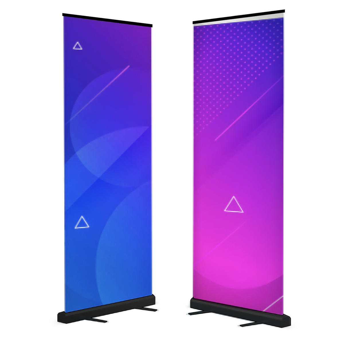 Pull Up Banners - Black Base - 13oz Matte Vinyl - product view 1