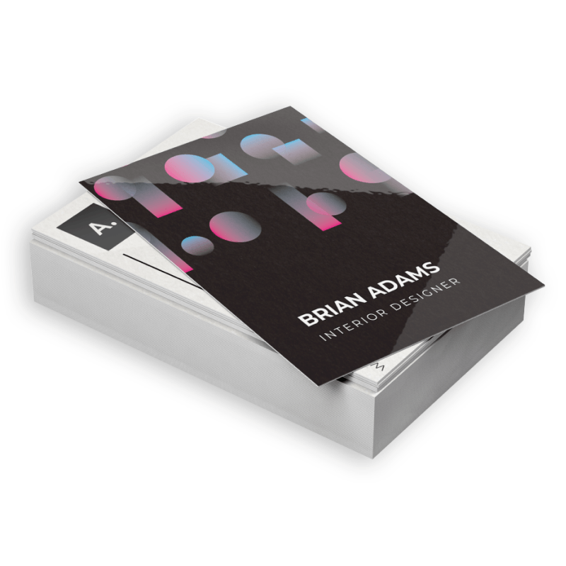 Business Cards - 16pt + UV - product view 1