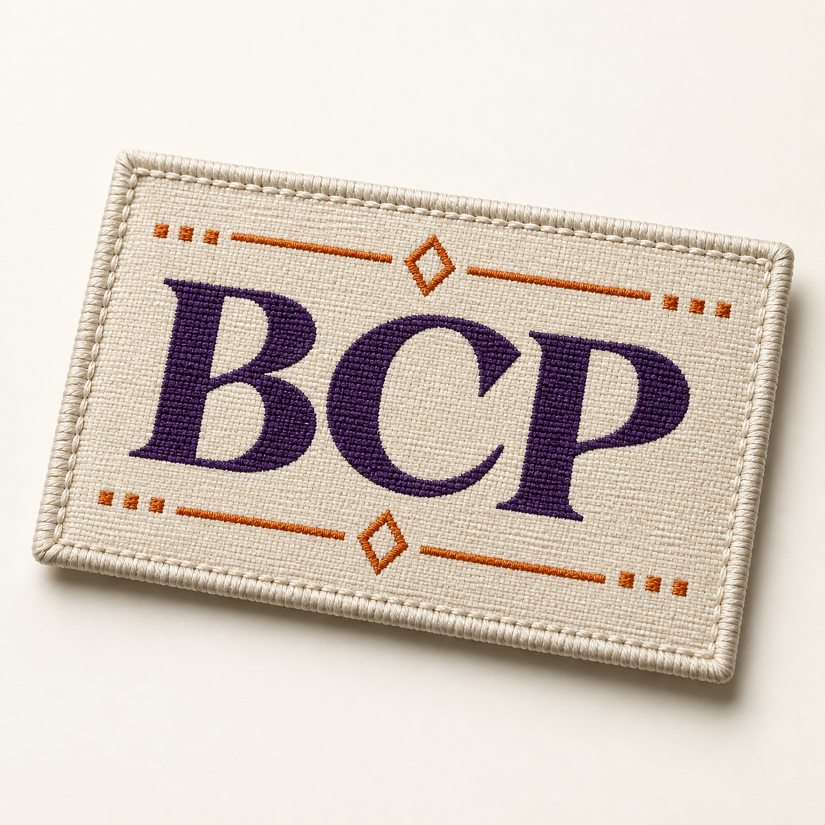 Custom Woven Patches with a custom BCP sample design
