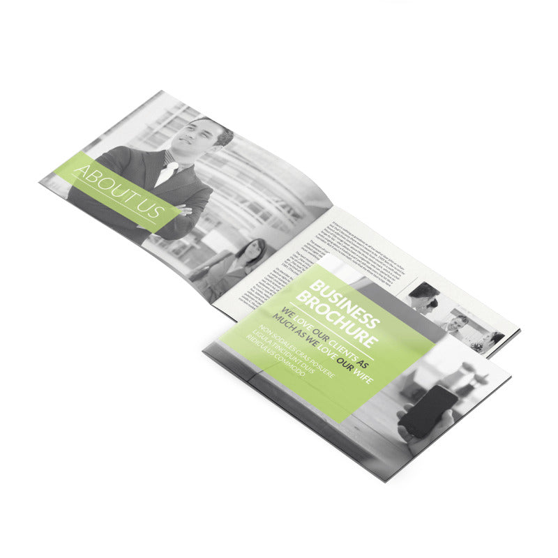 Booklets (8.5" x 5.5") - 80lb Silk Text Text - product view 1