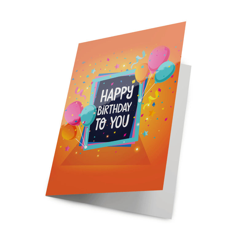 Greeting Cards - 14pt + UV (High Gloss) - product view 1