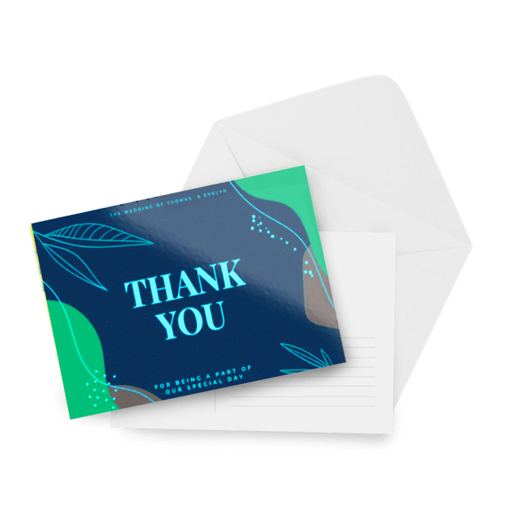 Invitations / Announcements - 14pt Writable + AQ (C1S) - product view 1