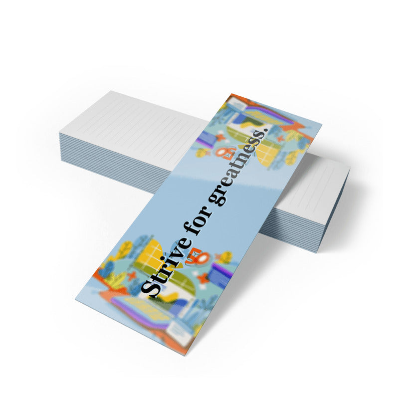Bookmarks - 14pt Writable + UV(C1S) - product view 1