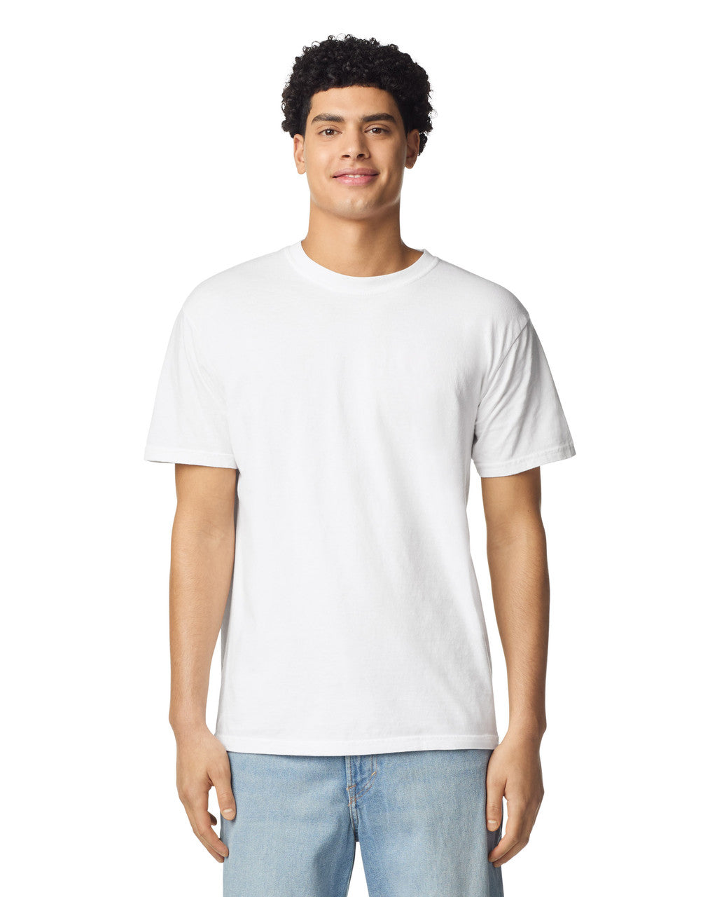 Comfort Colors 1717 Heavyweight Adult T-Shirt - White - View 1