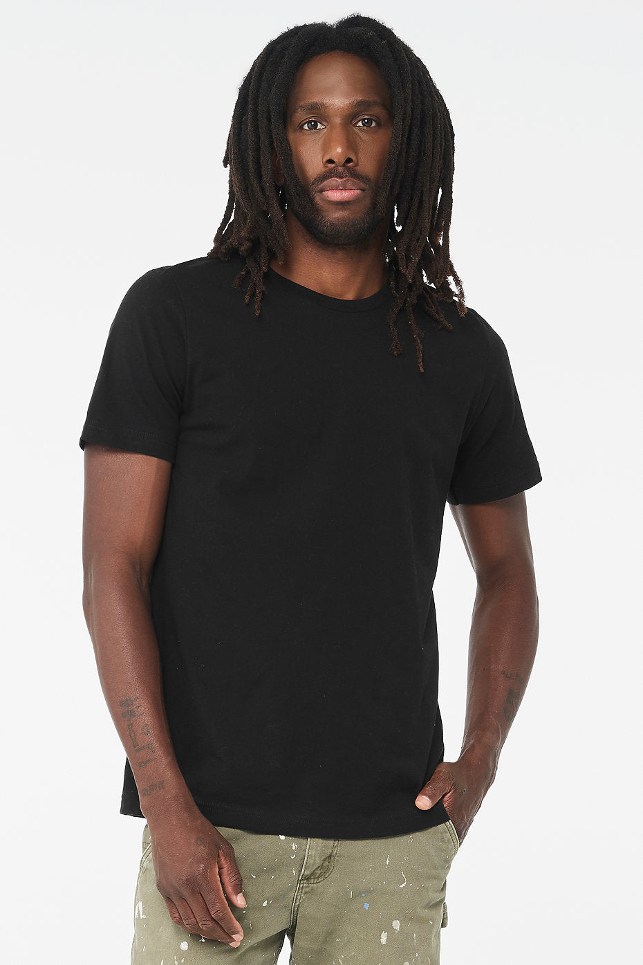 BELLA+CANVAS 3001 - Black - View 1