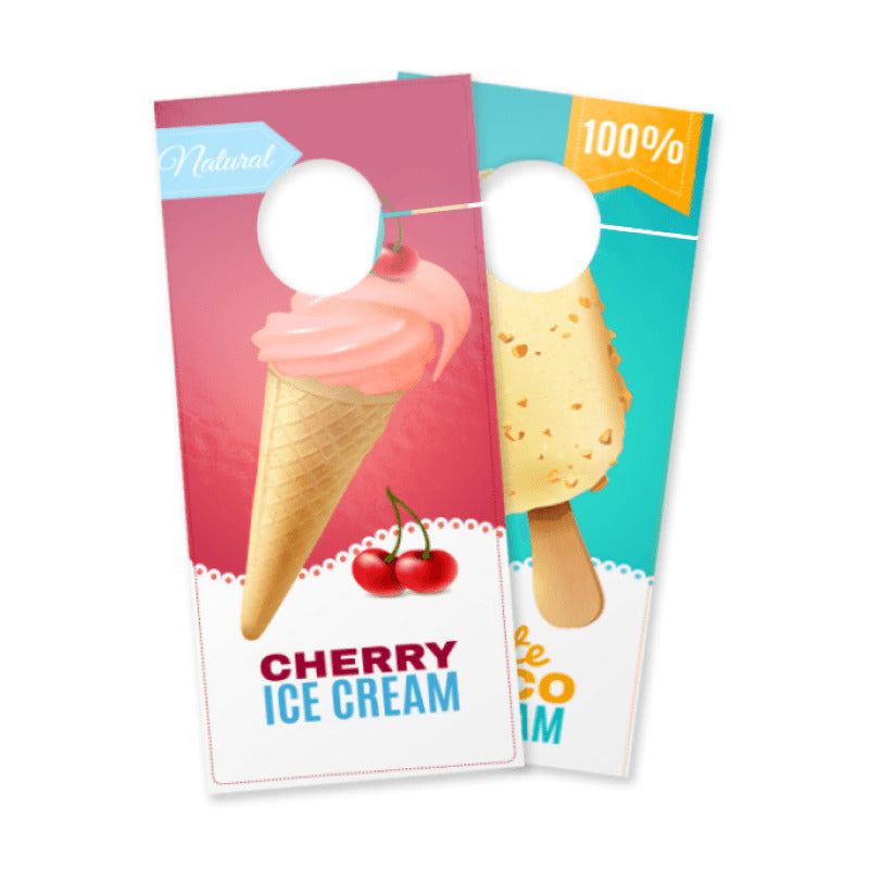 Door Hangers - 14pt + AQ - product view 1