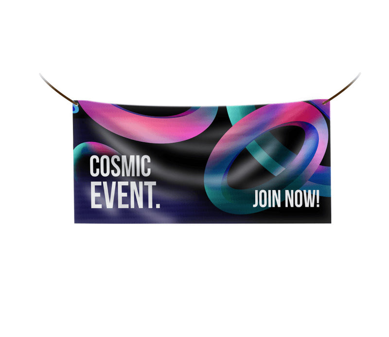 Glossy Vinyl Banners - 13oz Glossy Vinyl - product view 1