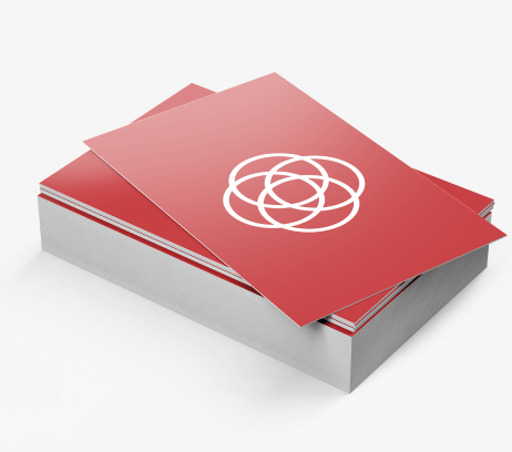 Business Cards - 18pt Matte / Silk Lamination - product view 1
