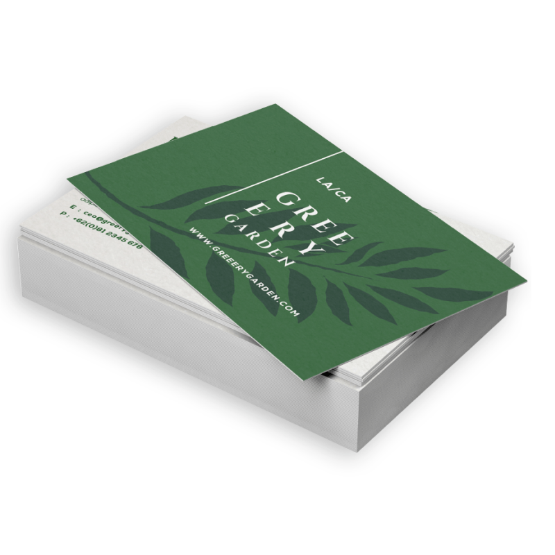 Business Cards - 13pt Enviro Uncoated - product view 1