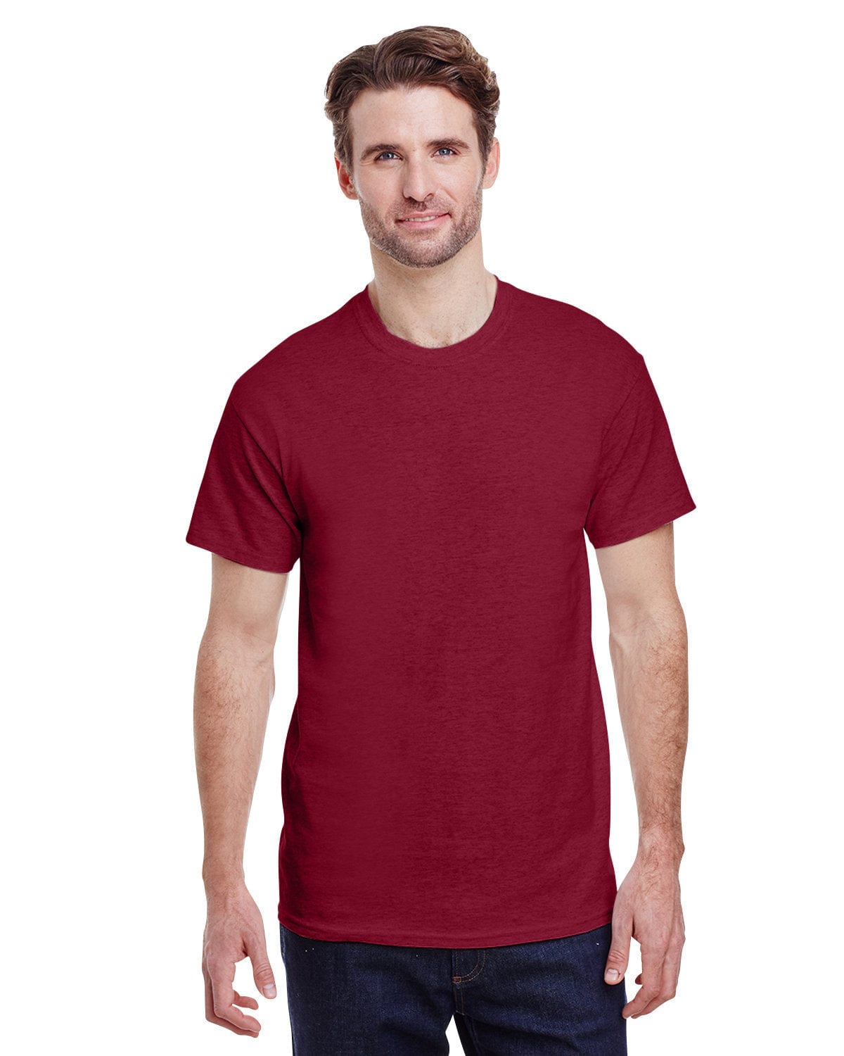 Gildan G200 - Antiq Cherry Red - View 1