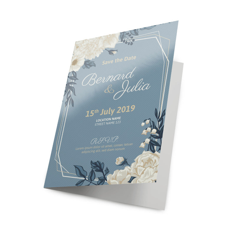 Greeting Cards - 14pt + AQ - product view 1