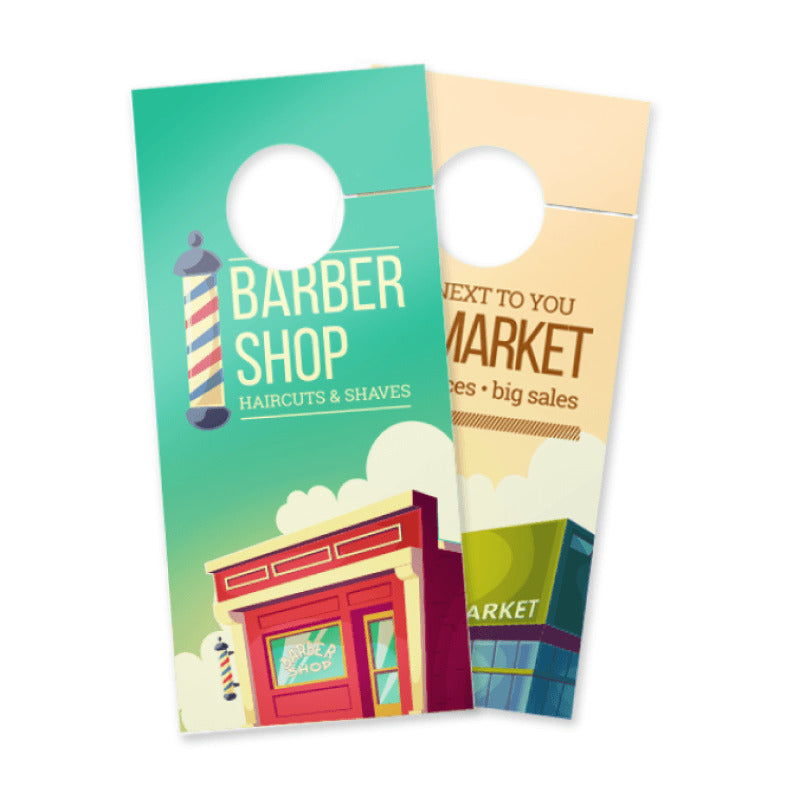 Door Hangers - 14pt + Matte Finish - product view 1