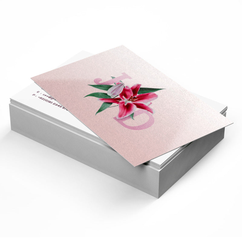 Business Cards - Pearl Paper - product view 1