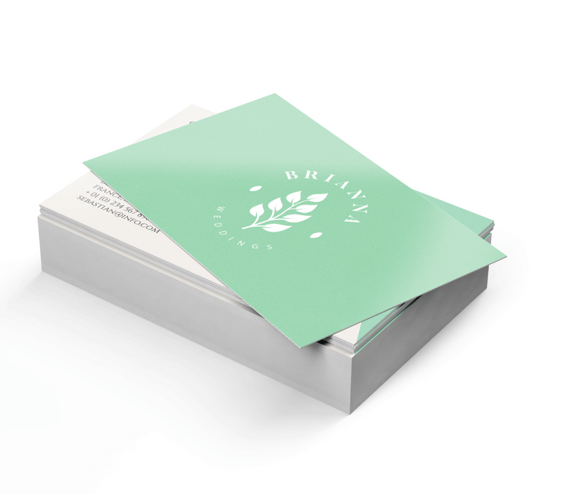 Soft Touch Business Cards - Soft Touch (Suede) - product view 1