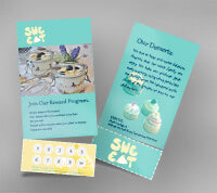 Tear Cards - 14pt + Matte Finish - product view 1