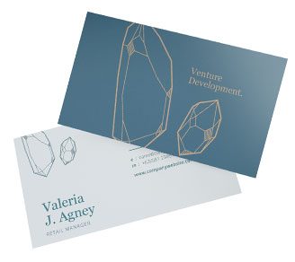 Business Cards - 18PT Writable (C1S) - product view 1